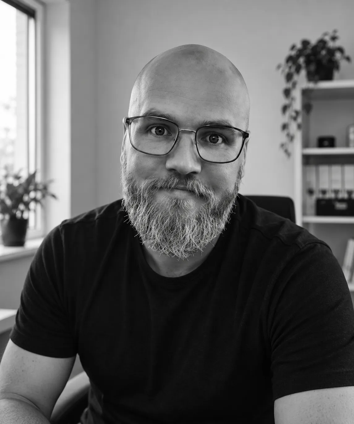 Kevin Lundstedt, webbutvecklare i Ystad
