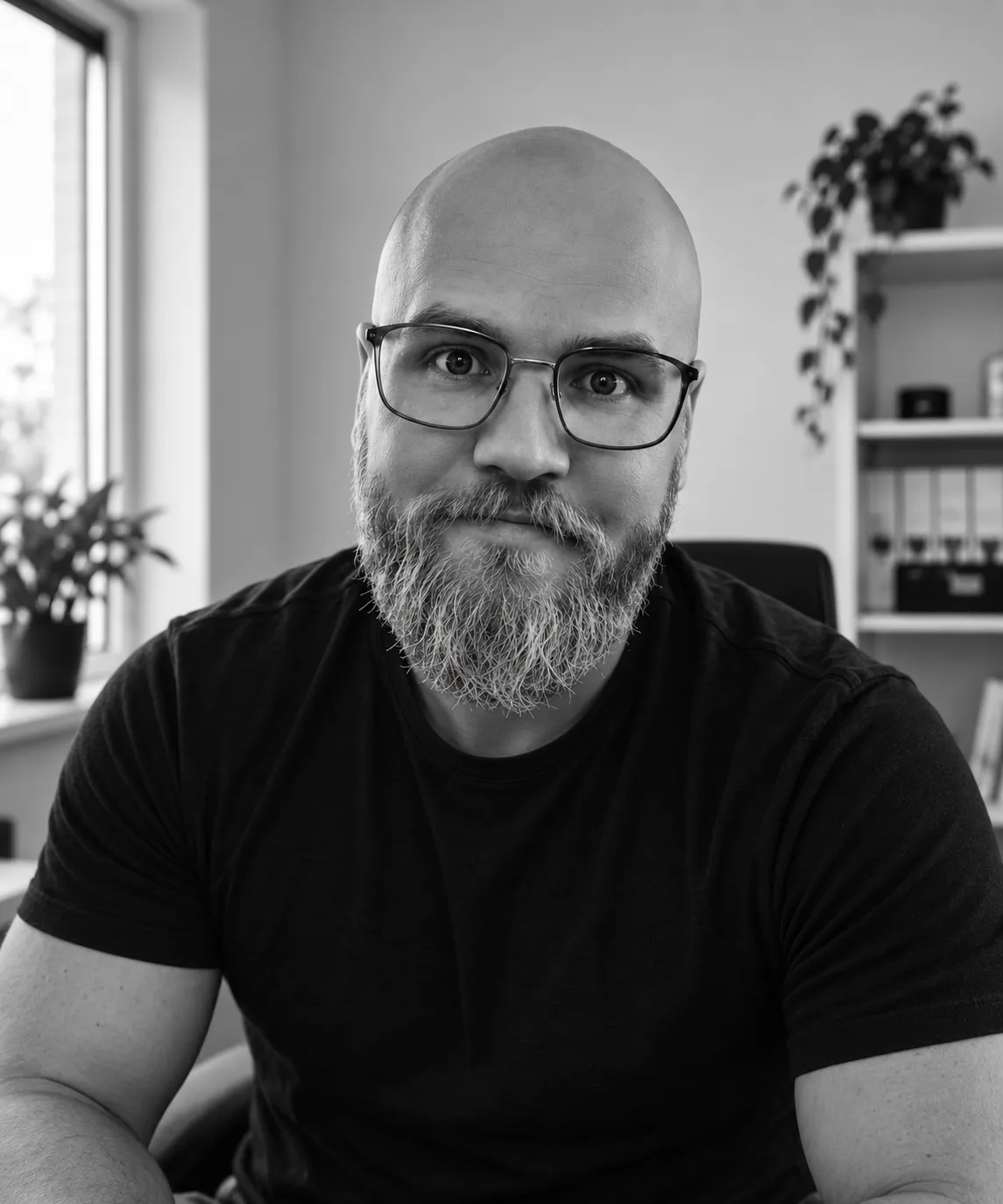Kevin Lundstedt, webbutvecklare i Ystad